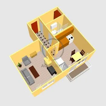 Prodej slunného bytu 1+1 s lodžií