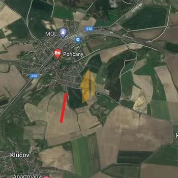 Prodej zemědělského pozemku o CP 2796 m2 v obci Poříčany