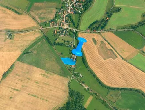 Fotografie nemovitosti - Prodej stavebního pozemku určeného k výstavbě rodinného venkovského bydlení