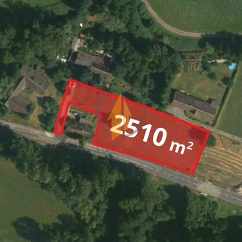 Prodej stavebního pozemku o CP 2510 m2 v oblíbené obci Horní Olešnice