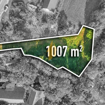 Prodej stavebního pozemku 1007 m&sup2; &ndash; Podhradí u Jičína
