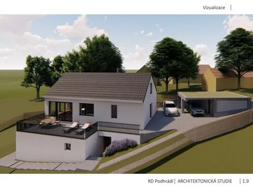 Fotografie nemovitosti - Prodej stavebního pozemku 1007 m&sup2; &ndash; Podhradí u Jičína