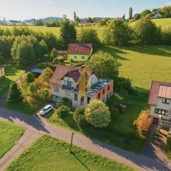 Prodej rodinného domu se zahradou a výhledem na Krkonoše v klidné obci Bukovina u Čisté