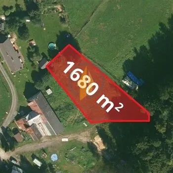 Prodej stavebního pozemku určeného k výstavbě rodinného domu o CP 1680 m2